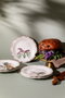 Hermia Amber Fulya 6 TT Juego de 6 Platos de Postre Multicolor de Porcelana
